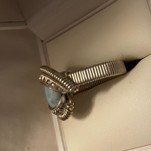 Larimar ring - Picture 2 of 2